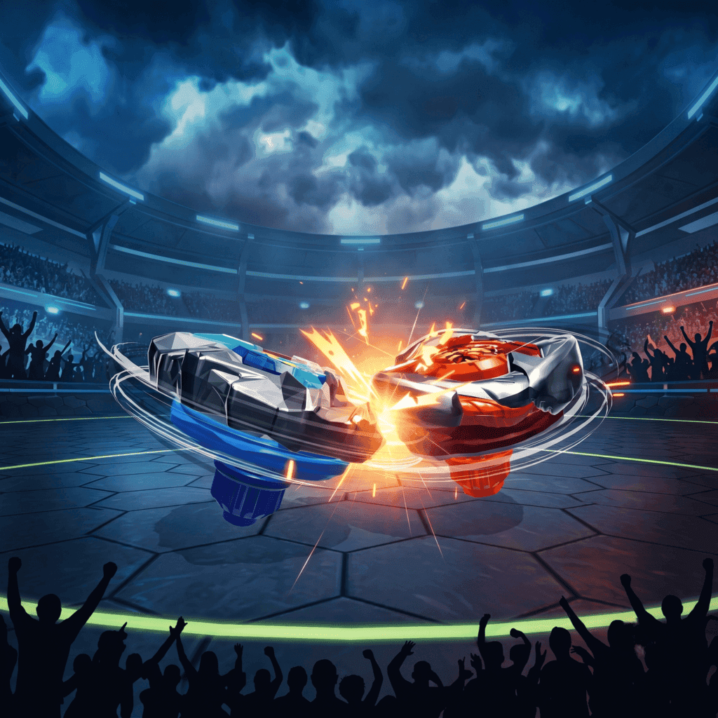 The Ultimate Spinning Top Battle: 6 teams. 1 final winner. 🌀