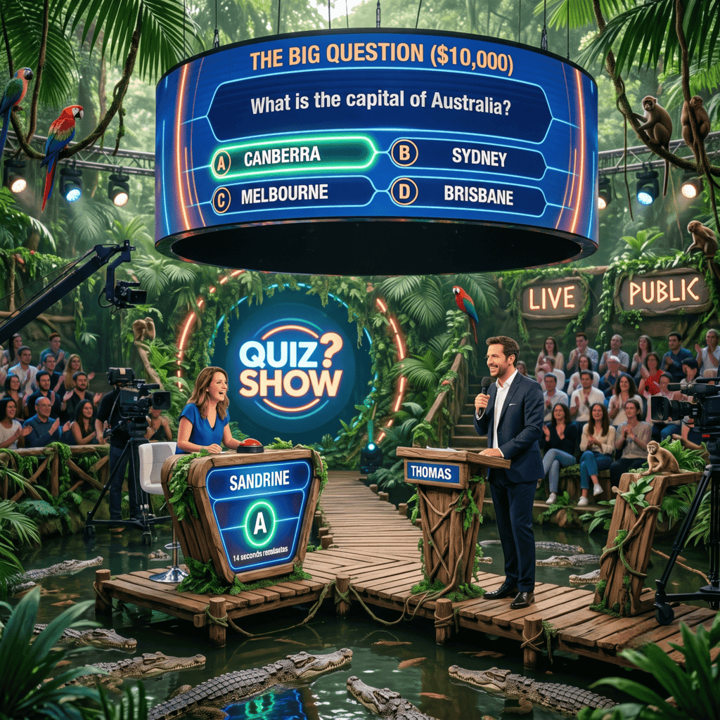 The Ultimate Trivia Quiz: Nations clash. 🧠